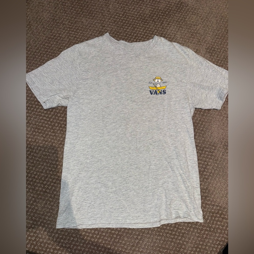 Vans Heather Gray Short Sleeve Tee